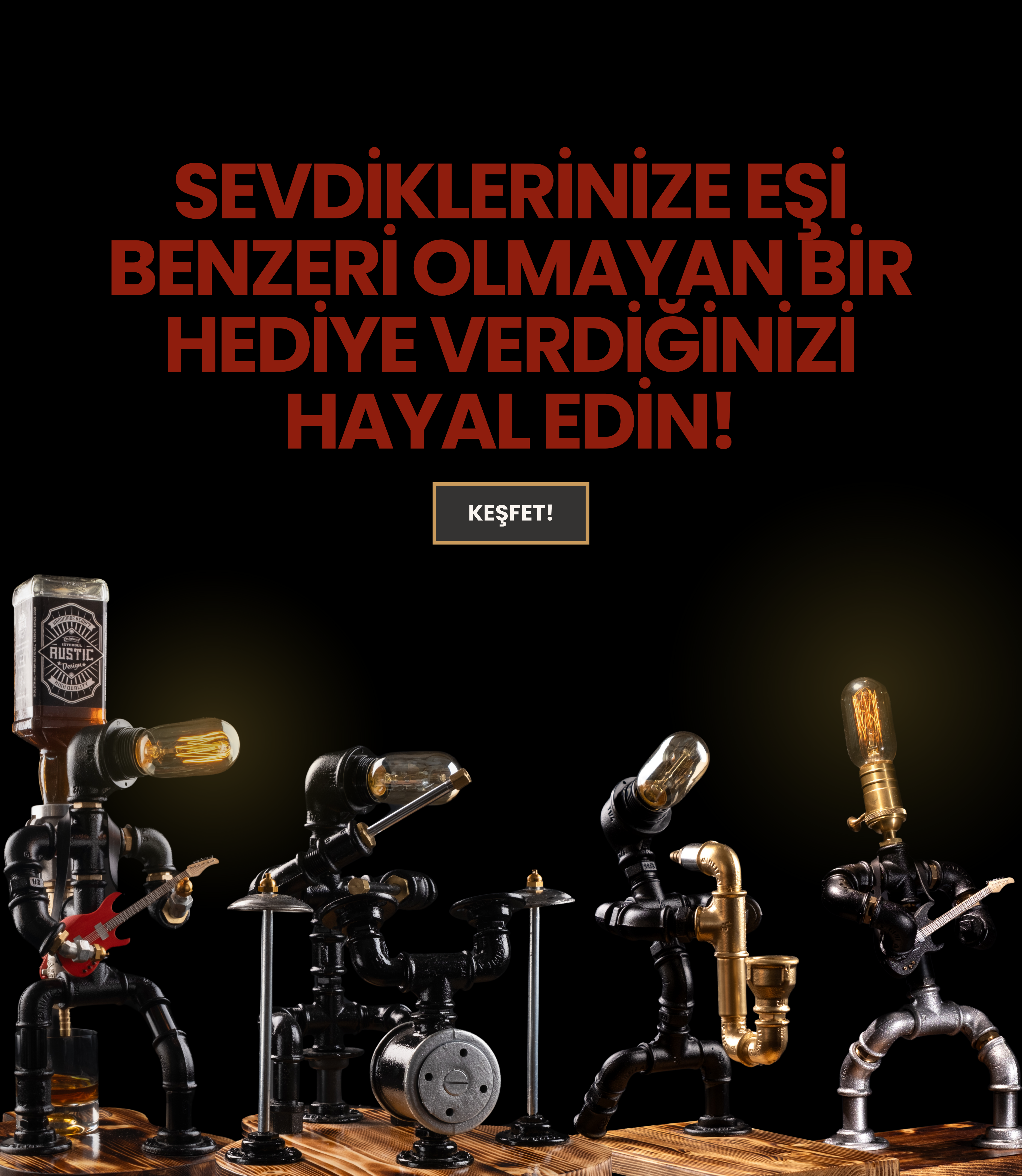 Sevdiklerinize benzeri olmayan hediyeler verdiğinizi hayal edin!!!