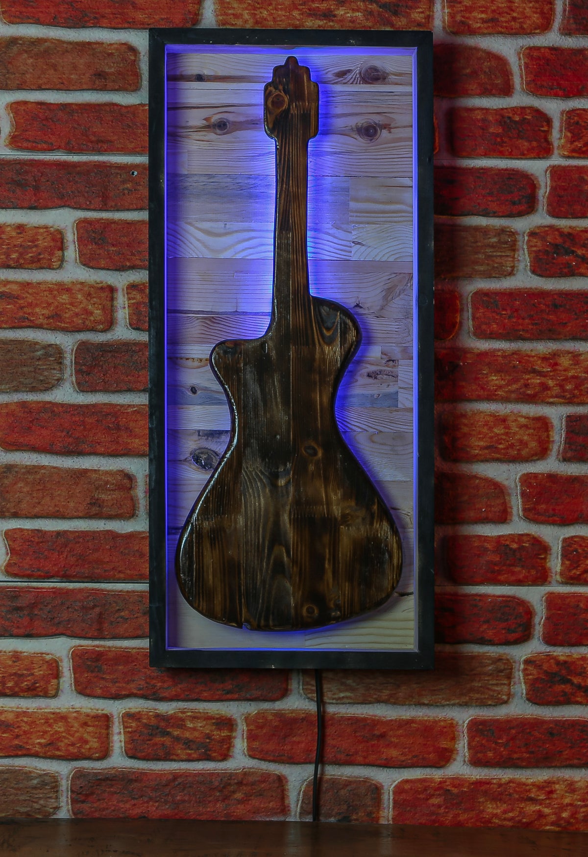 Gitar | Duvar Aydınlatması